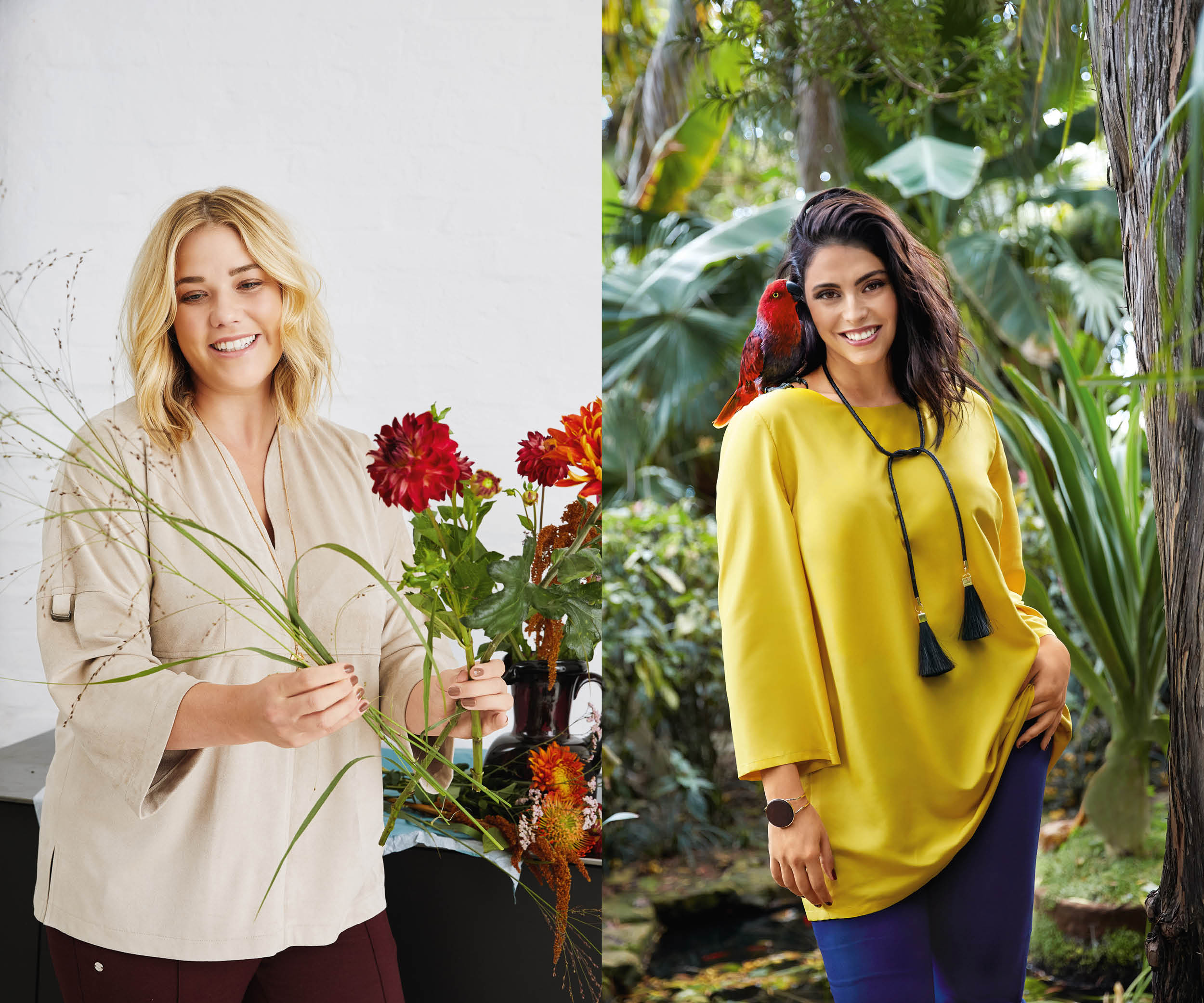 Tunique et blouse, les alli&eacute;es du printemps! 