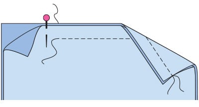 Bien gérer les arrêts et les angles pendant la couture Bien gérer les arrêts et les angles pendant la couture