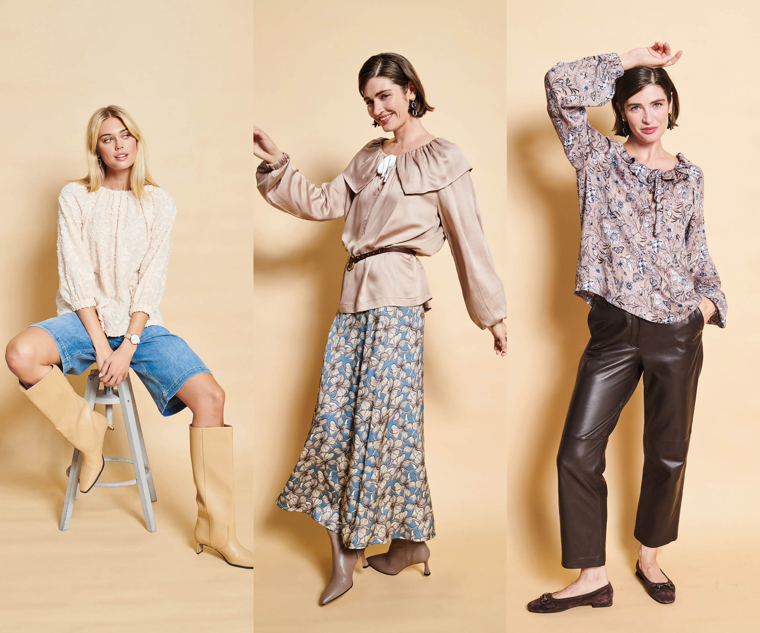 Des looks f&eacute;minins et doux avec des mati&egrave;res &eacute;coresponsables