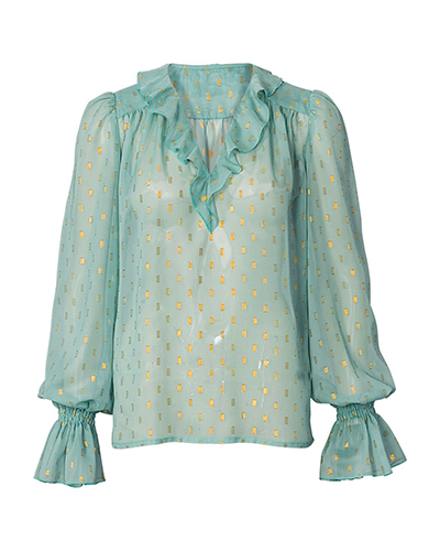 Blouse en mousseline n°116 | Burda Style 12/22