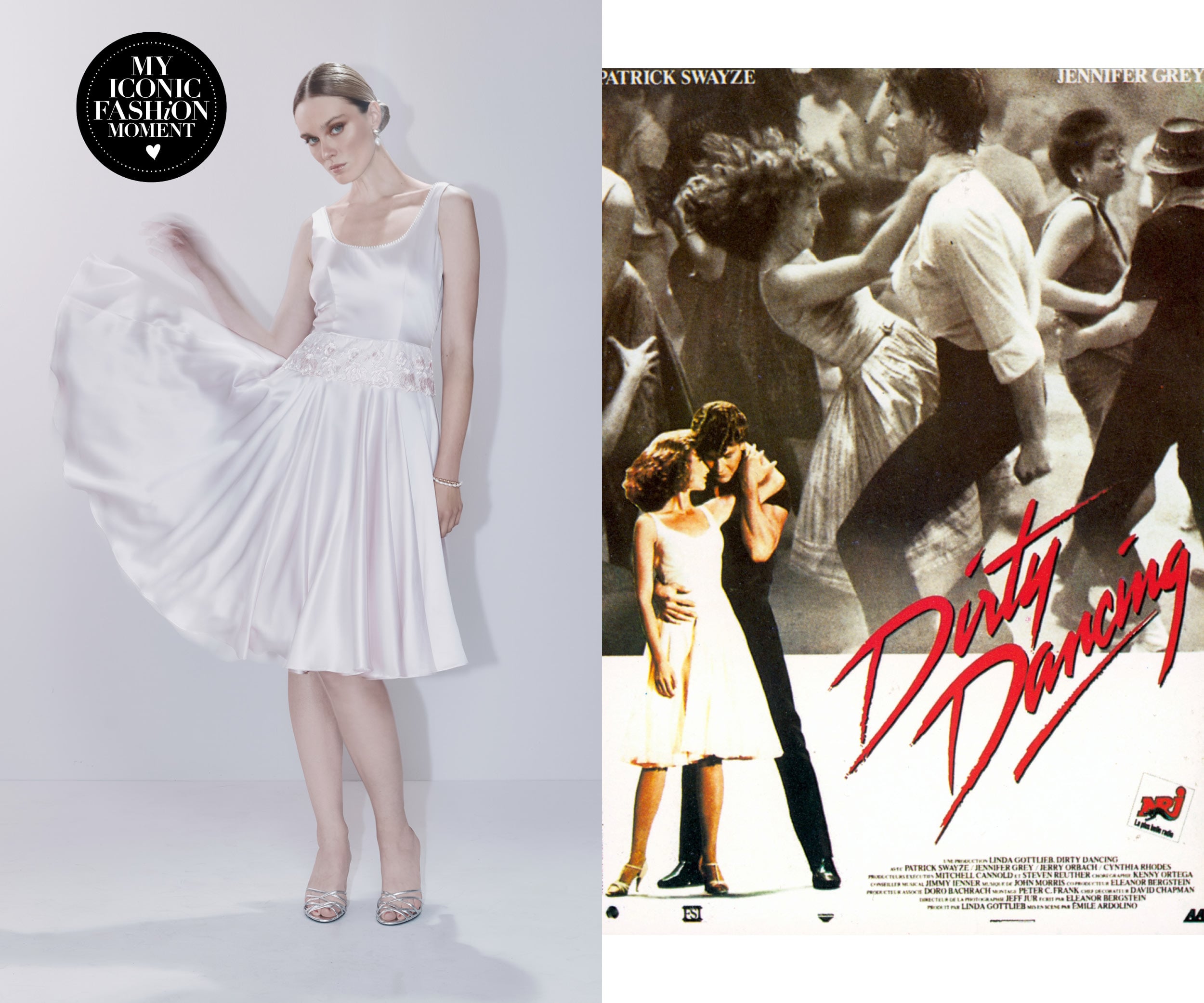 Le mod&egrave;le iconique &agrave; coudre&nbsp;: la robe culte de Dirty Dancing 