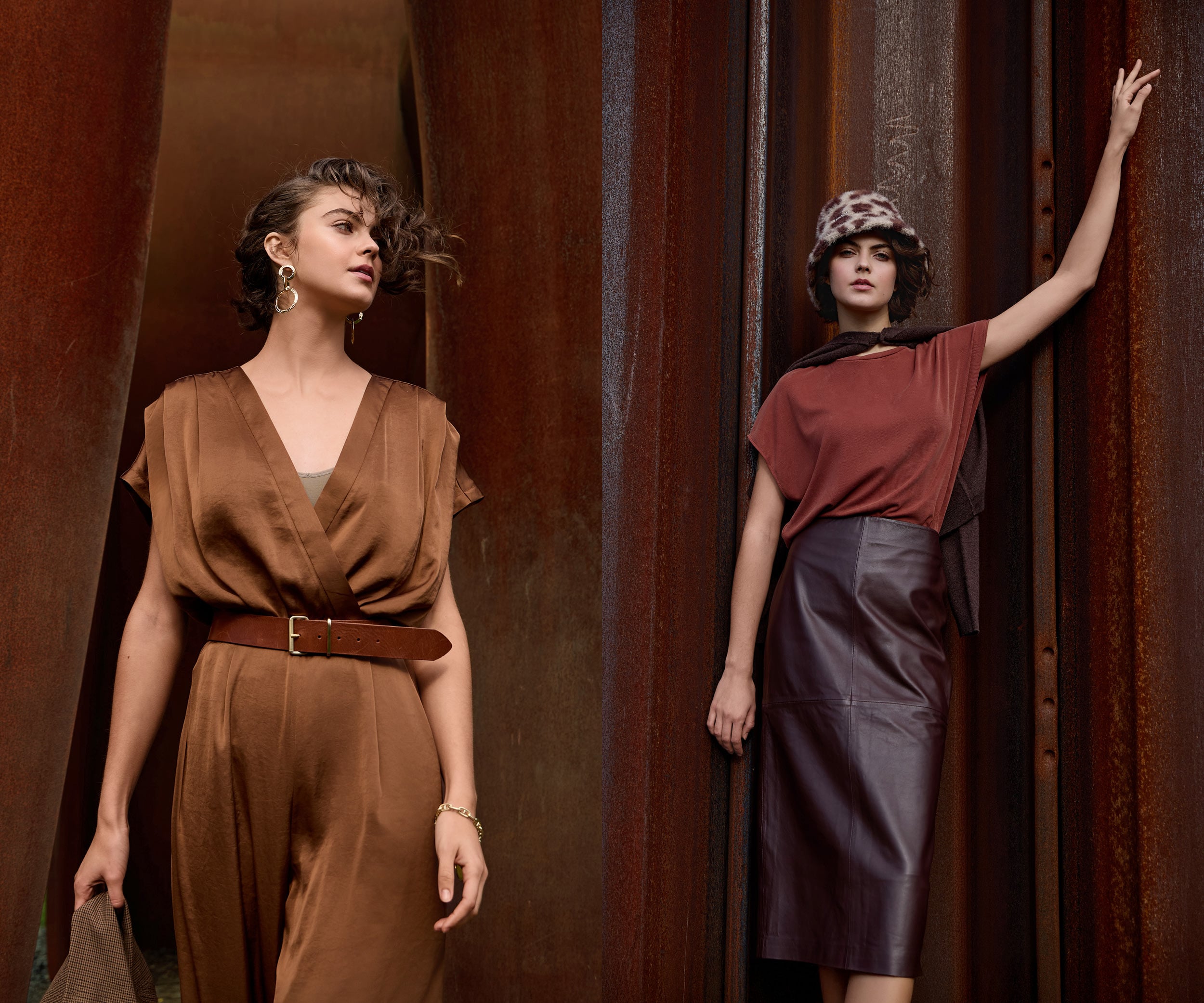 Brun haute couture 