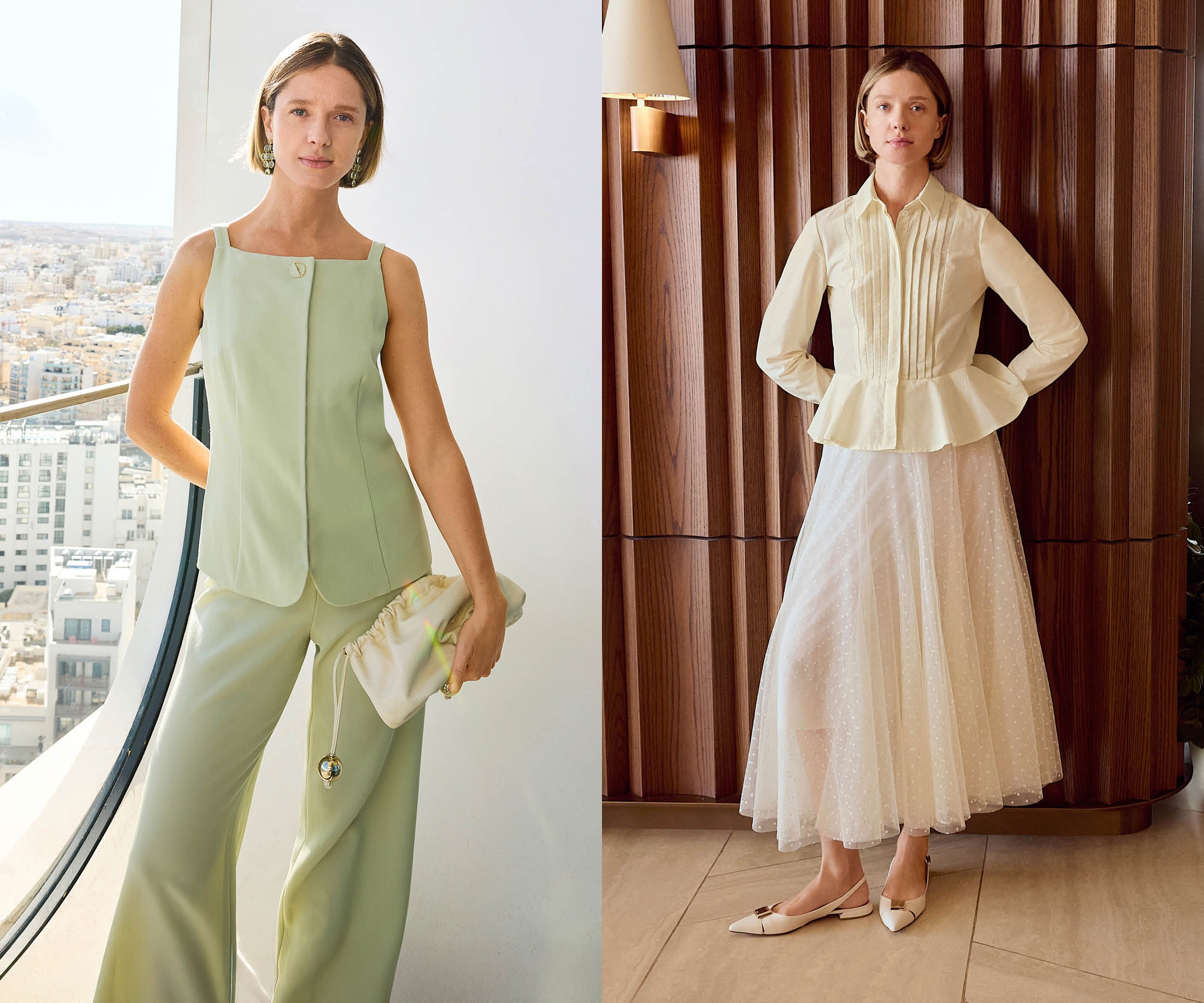 Moderne Couture aux tons doux
