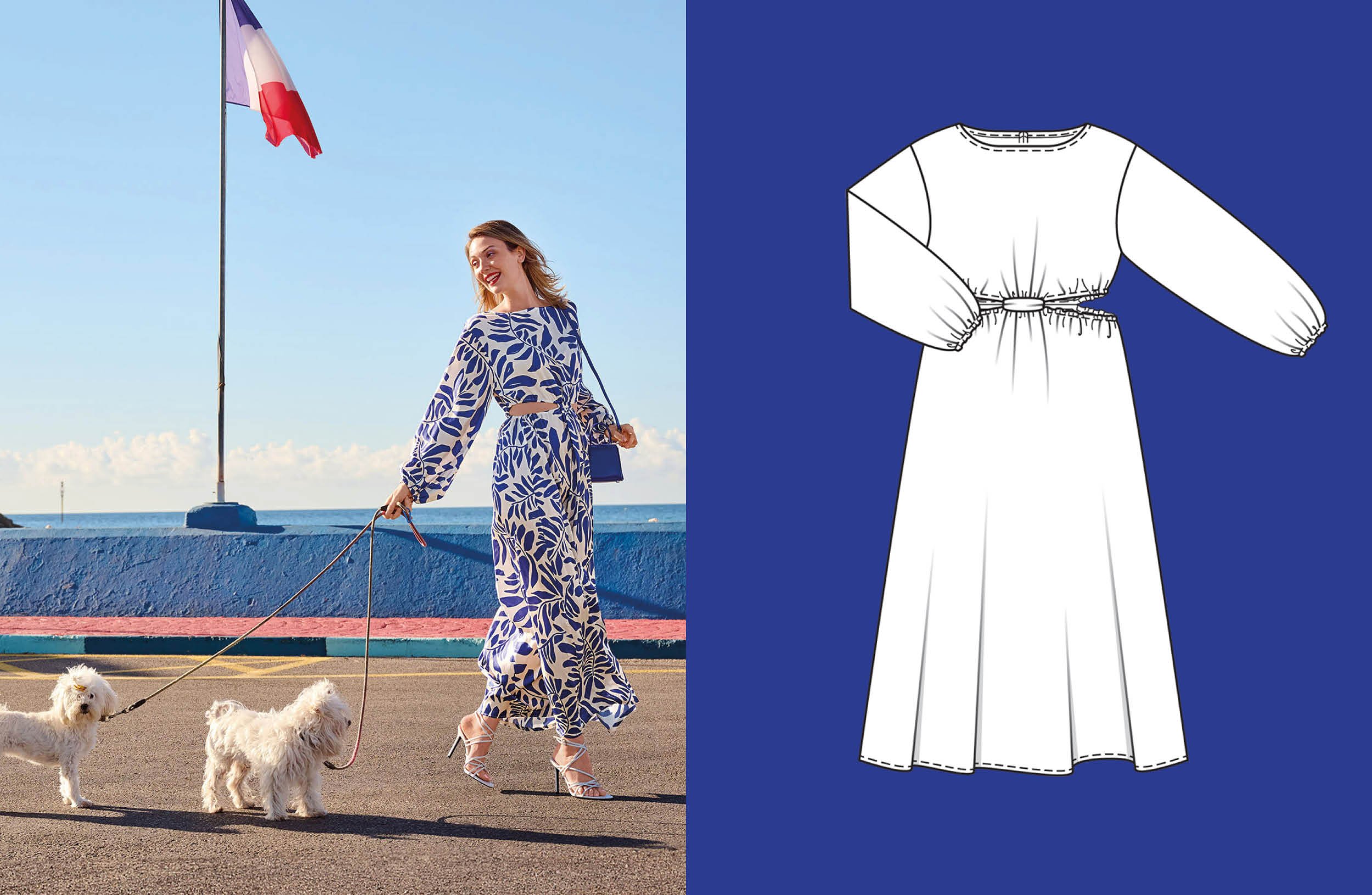 Robe en viscose n°106 | Burda Style 05/24 Robe en viscose n°106 | Burda Style 05/24