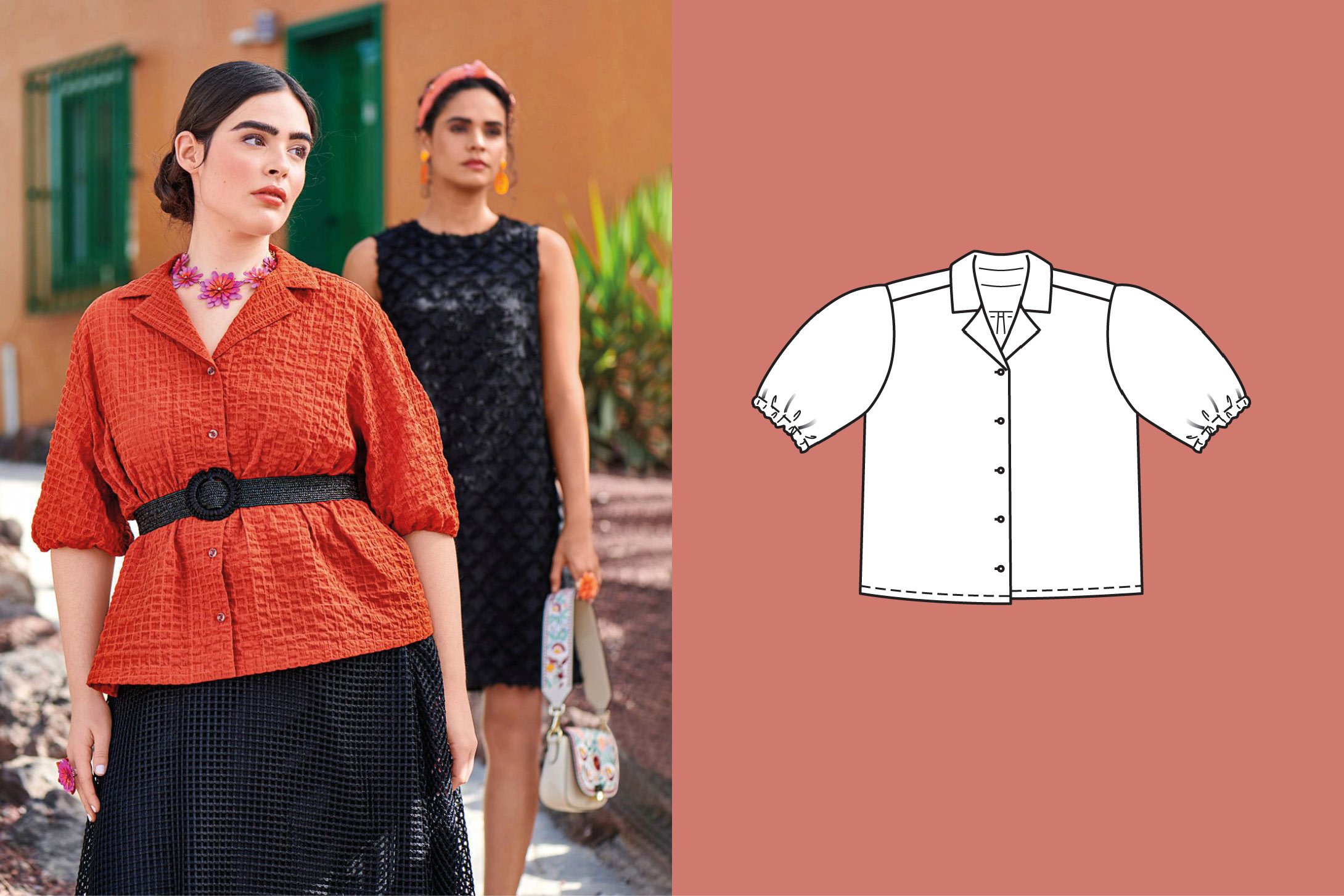 Chemisier en coton n°115 | Burda Style 07/24