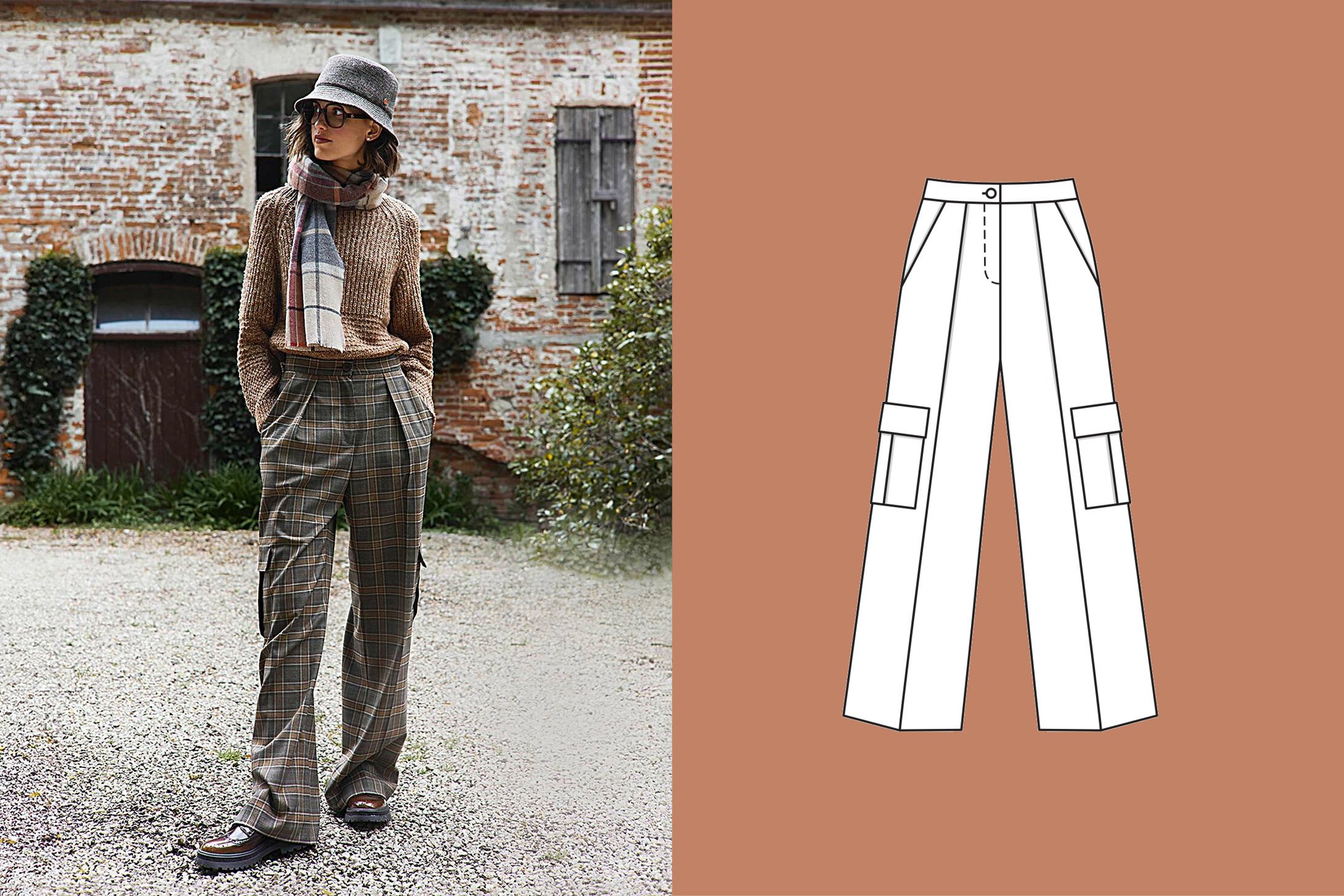 Pantalon en polyester n° 114 | Burda Style 09/25